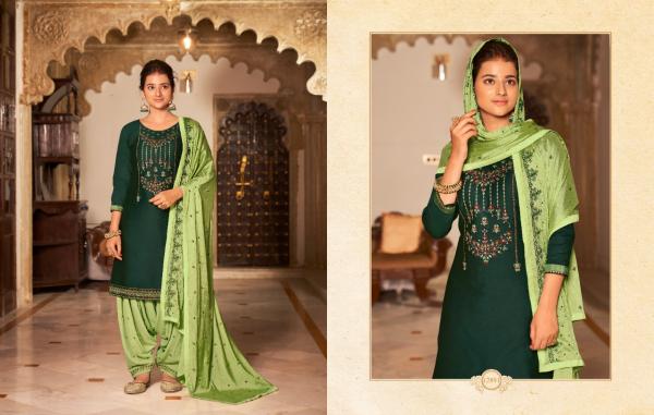 Kalaroop Fashion Of Patiyala 32 Designer Silk Readymade Salwar